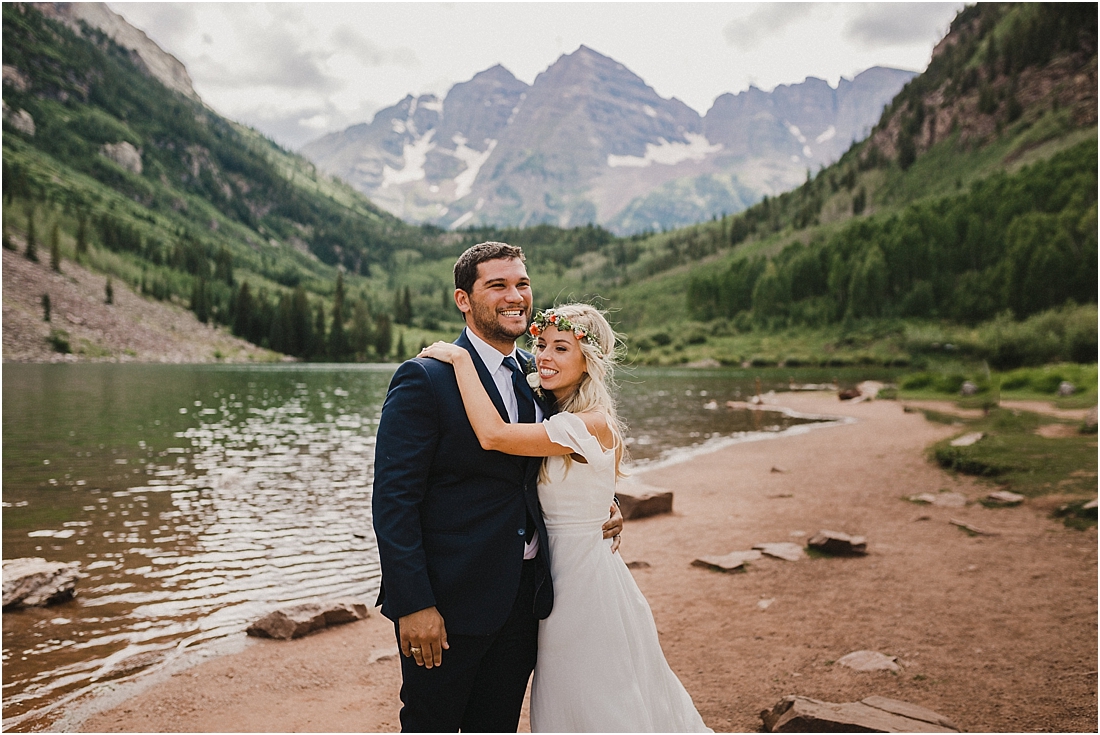 Maroon Bells Aspen Wedding | Colorado Mountain Wedding Photos